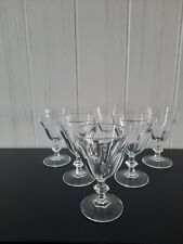 6 verres a vin rouge cristal d arques modèle rambouillet 12 Cm