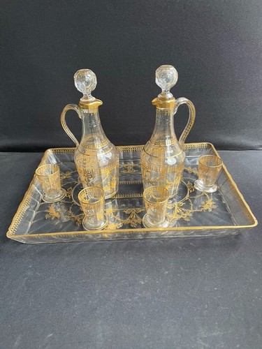Service liqueur cristal - service,