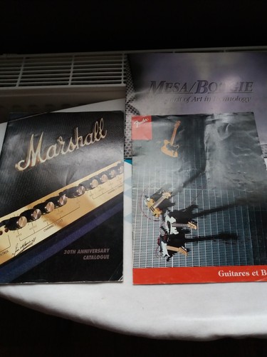 Lot catalogues fender - catalogues, fender/