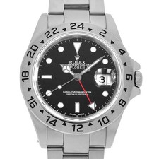 ROLEX Explorer II 16570 Black Y Number second hand mens