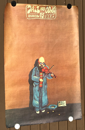 Affiche jazz nad odra wroclaw - jazz,