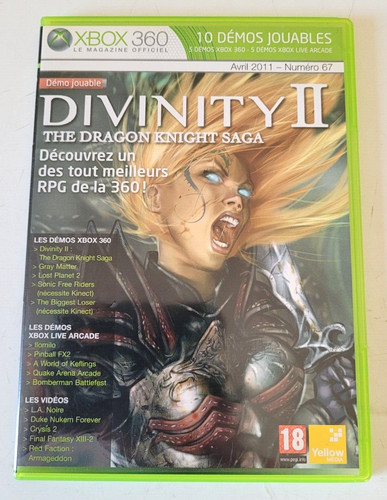 Démo xbox 360 pal - 360,
