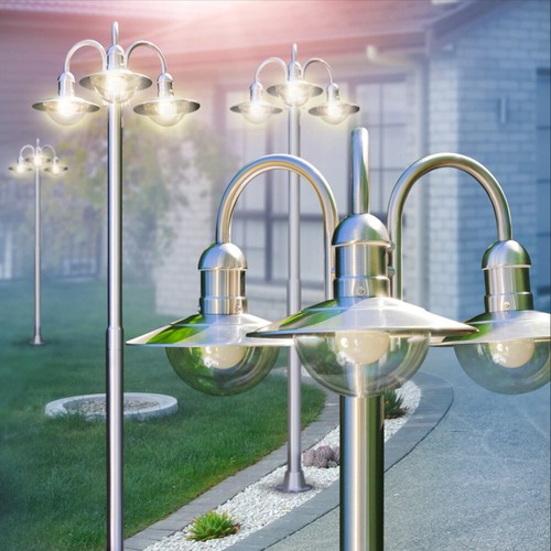 Lampadaire lampe jardin - lampadaire,