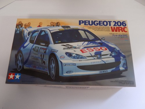 Tamiya model peugeot 206 - tamiya, wrc