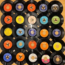 Collection de disques vinyles