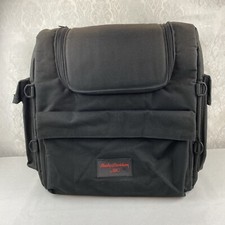 Harley Davidson by SAC Black Motorcycle Sissy Bar Backrest Touring Luggage Bag