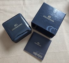 Chimento black necklace complete box with warranty blank in good condition