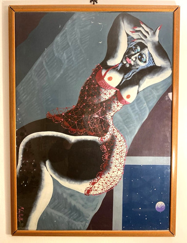 Tableau acrylique vintage - ✅tableau,