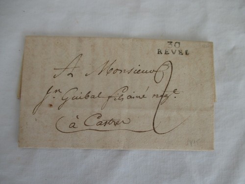 Marque postale lettre - marque,
