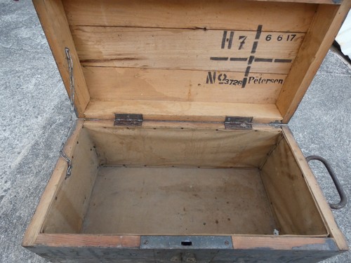 Allemand ww1 caisse bois - allemand,