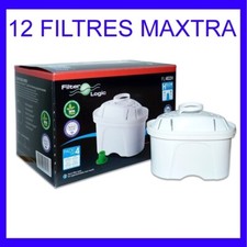 Lot de 12 cartouches filter logic compatibles maxtra brita