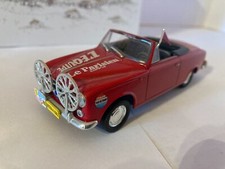 PEUGEOT 403 NOREV DECAPOTABLE 1/43 DIRECTION DE COURSE TOUR DE FRANCE 1960