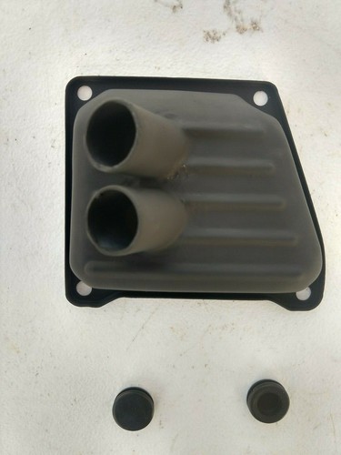 Ported dual port muffler front - ported,