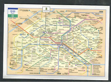 Map of the Parisian metro network RATP 2015 Parisian Shopping / Shopping in Paris
