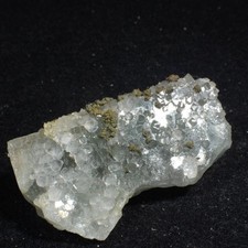 Marcassite et Quartz sur Fluorite - El Hammam - Maroc - 5 x 3,5 cm