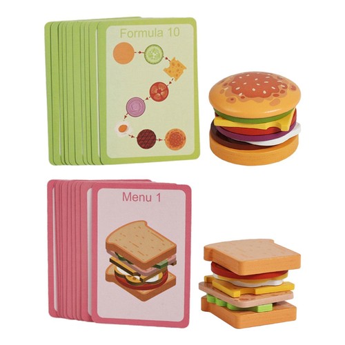 Jeu empilage aliments en - jeu,