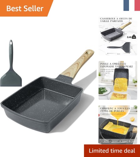 Poêle omelette compacte en - omelette,