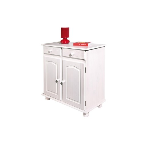 Bahut portes 2 tiroirs - bahut, &