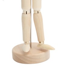 Mannequin En Bois De 21 7 Cm De Haut Réglable Et Mobile Pour Dessin De Modèles