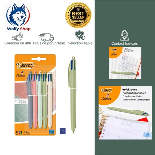 Bic couleurs minéral - 4,