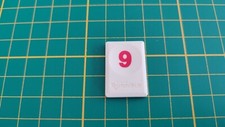 Hasbro C68 C68 Number 9 Red Number Branch Game Rummikub