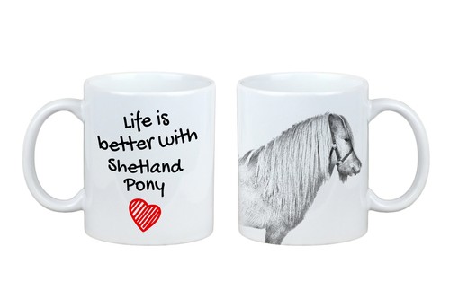 Poney shetland mug - shetland, le
