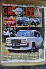 GAZOLINE N°116 SIMCA 1000 RALLYE 3 / ALFA GIULIA / DYNA K BUTAGAZ / VOISIN C14