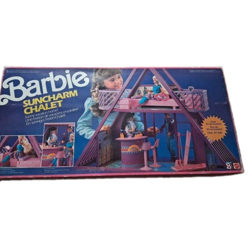 Vintage barbie suncharm chalet - vintage,