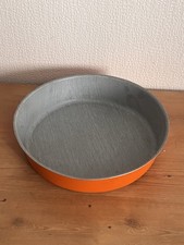 Vintage Orange Round Cake Pan Diameter 24cm