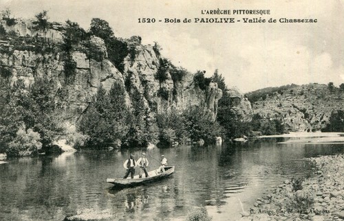 Carte ardèche bois - carte,