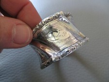 rond de serviette argent