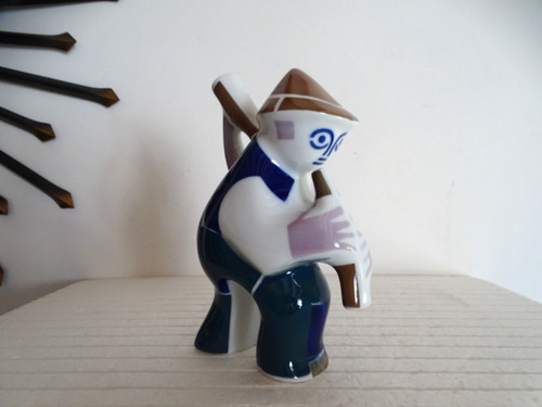 Sculpture figurine porcelaine