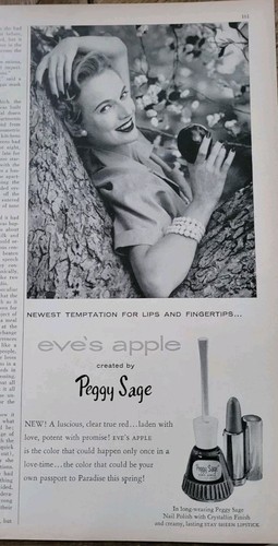 1955 peggy sage - sage, eve's
