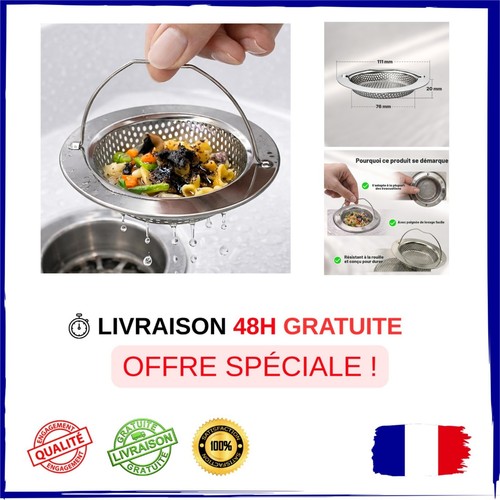 Filtre évier cuisine inox - Évier,