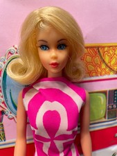 Barbie vintage light blonde marlo flip tnt. gorgeous face /few minor flaws