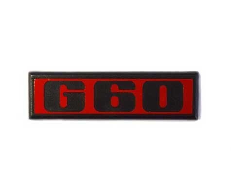 Sigle adhésif g60 noir - g60, sur