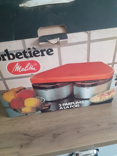 Sorbetière melitta double - sorbetière,