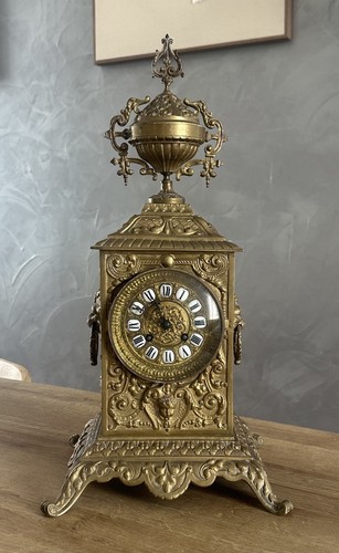 Ancienne pendule bronze - ancienne,