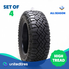 Set of (4) Used 265/65R17 Goodyear Wrangler Duratrac 112S - 12.5-13.5/32
