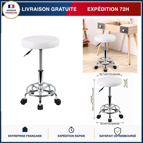 Kktoner tabouret roulettes - à,