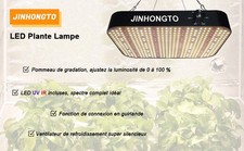 Lampe de culture LED pour plantes d'intérieur, légumes, fleurs, hydroponique