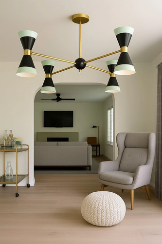 Plafonnier laiton 4 - en,
