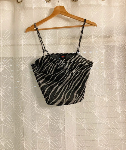 Top court castro - court, imprimé