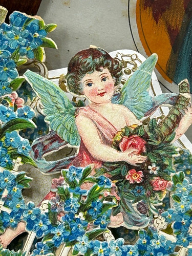 Anges myosotis victoriens - anges, et