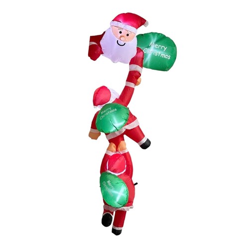 Père noël gonflable - noël,
