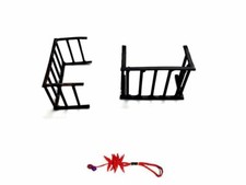 1 Balcon Fer Forgé 4X2,2 Haut 3 CM Nativité Crib