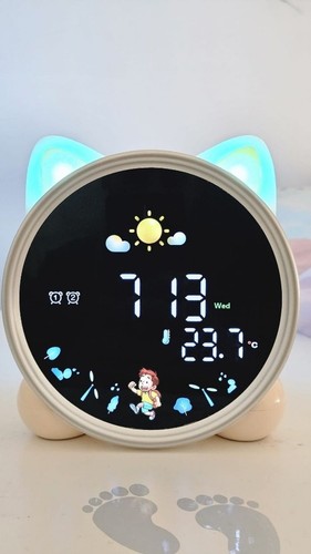 Réveil enfant éducatif led - éducatif,