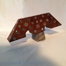 Ancienne. TÊTE de. MIROIR.  aux. ALOUETTES