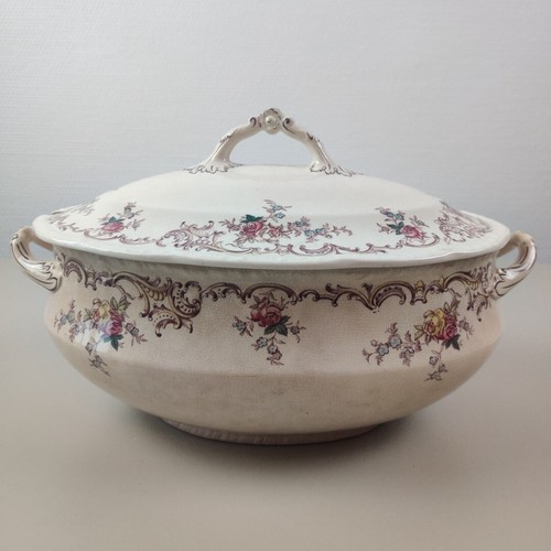 Soupière faïence anglaise - soupière,
