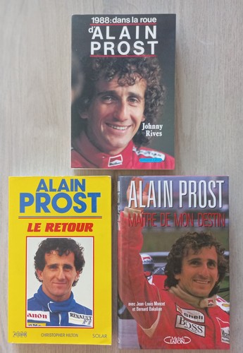Alain prost lot livres - alain, de